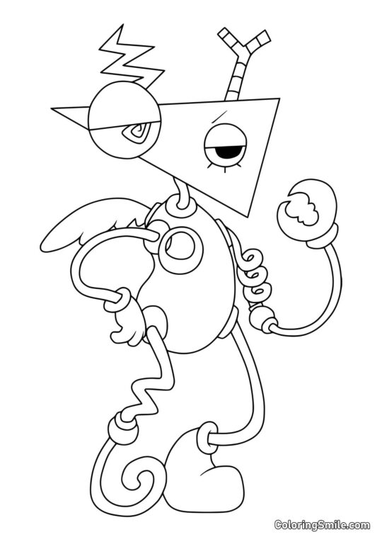 Wilkowaty Zubl - Kolorowanka