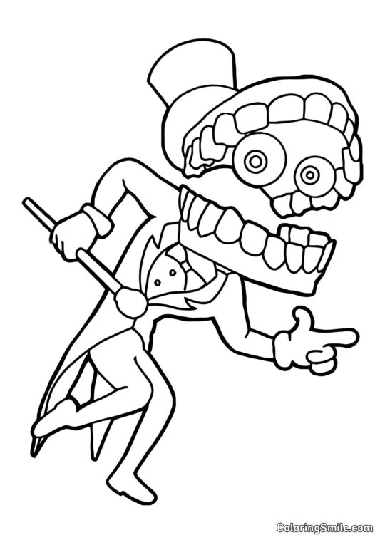 Początkujący w Maneżu Keyn - Kolorowanka