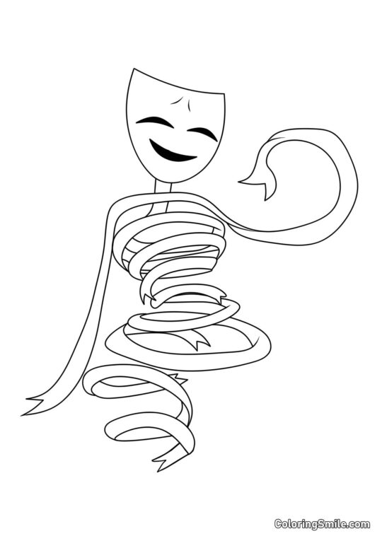 Gangl z Niesamowitego Cyfrowego Kręgu - Kolorowanka