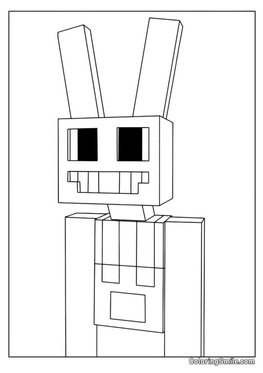 Jacks w stylu Maynkraft - Kolorowanka