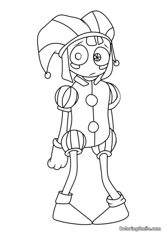 Ozadachennaya Pomni - Kolorowanka