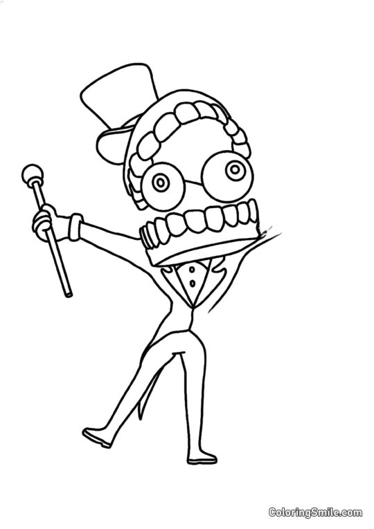 Keyn z żółtym - Kolorowanka