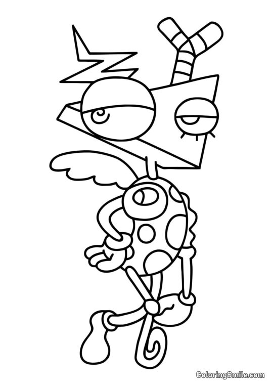 Zubl z Cyfrowego Kręgu - Kolorowanka