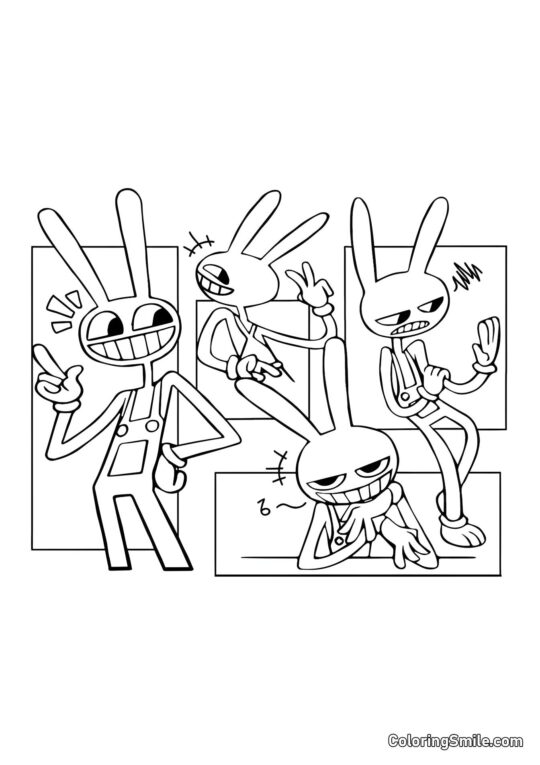 Impulsywny Jacks - Kolorowanka