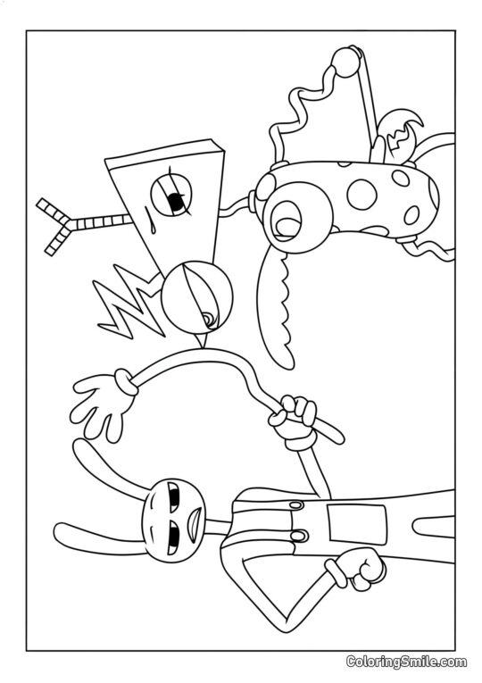 Jacks i Zubl - Kolorowanka