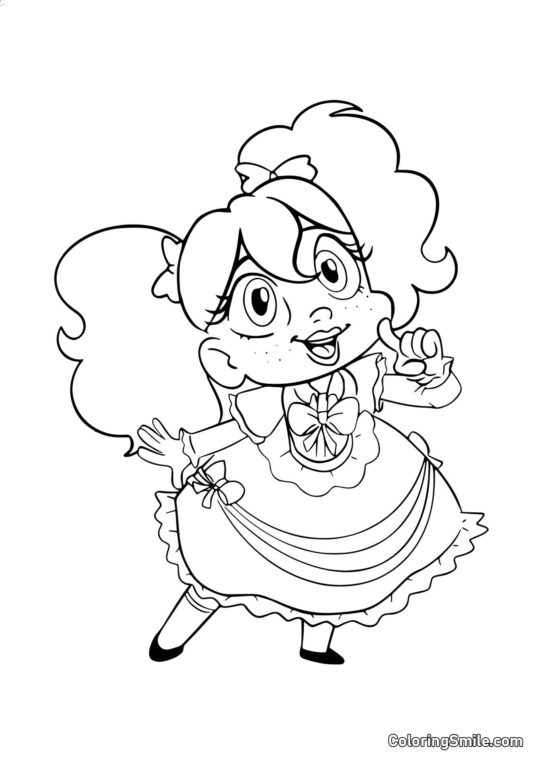 Lalka Poppy Playtime Lalka Poppy Playtime - Kolorowanka