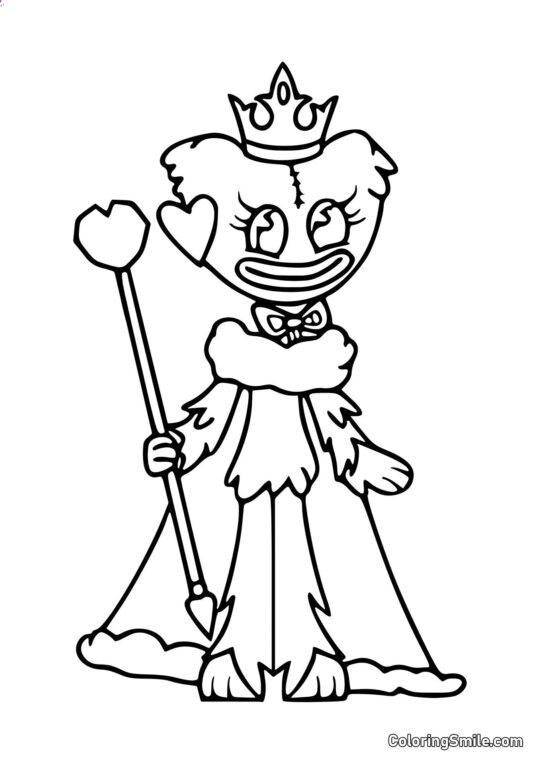 Kissy Missy królowa Kissy Missy królowa - Kolorowanka