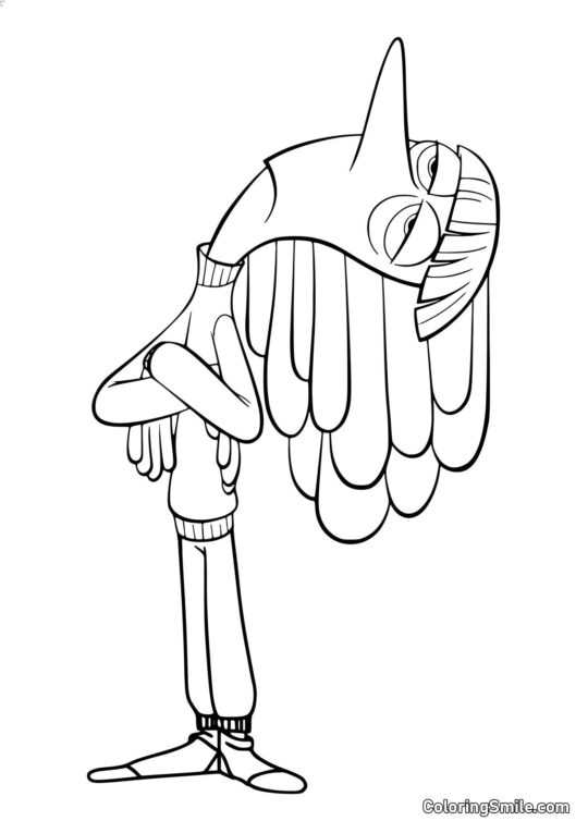 Smutek w pełnym wzroście Smutek w pełnym wzroście - Kolorowanka