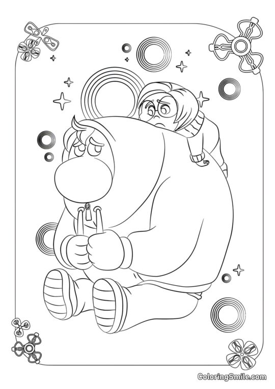 Wstyd i Smutek z Odlotu 2 Wstyd i Smutek z Odlotu 2 - Kolorowanka