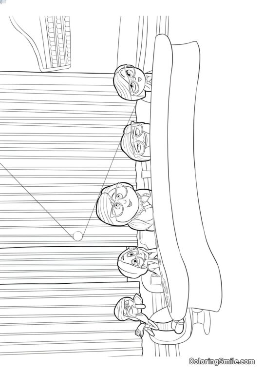 Głosy w głowie Głosy w głowie - Kolorowanka