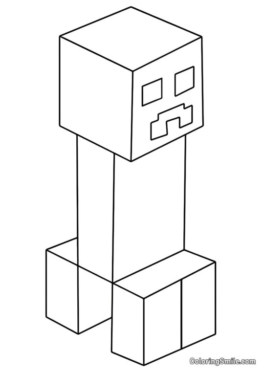 Creeper - Kolorowanka