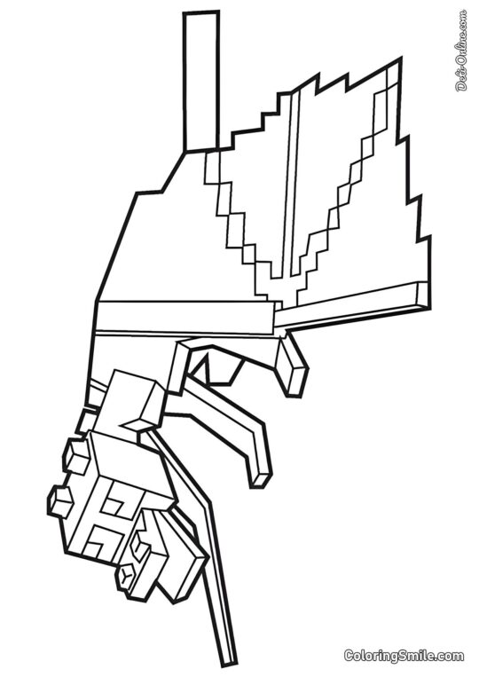 Ender Dragon - Kolorowanka
