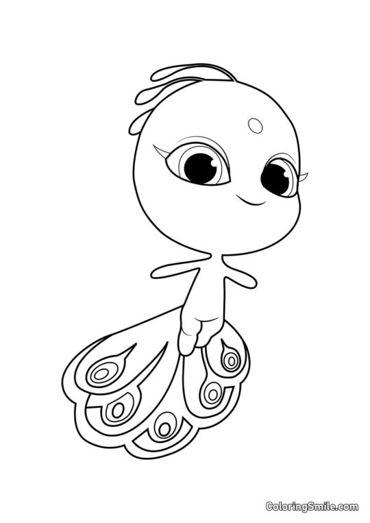 Duusu — Kwami emocji Duusu — Kwami emocji - Kolorowanka