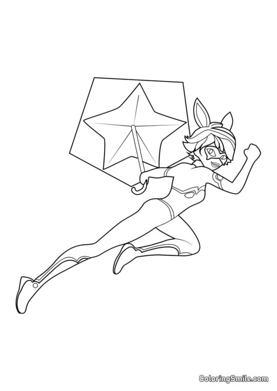 Alix jako Bunnyx Alix jako Bunnyx - Kolorowanka