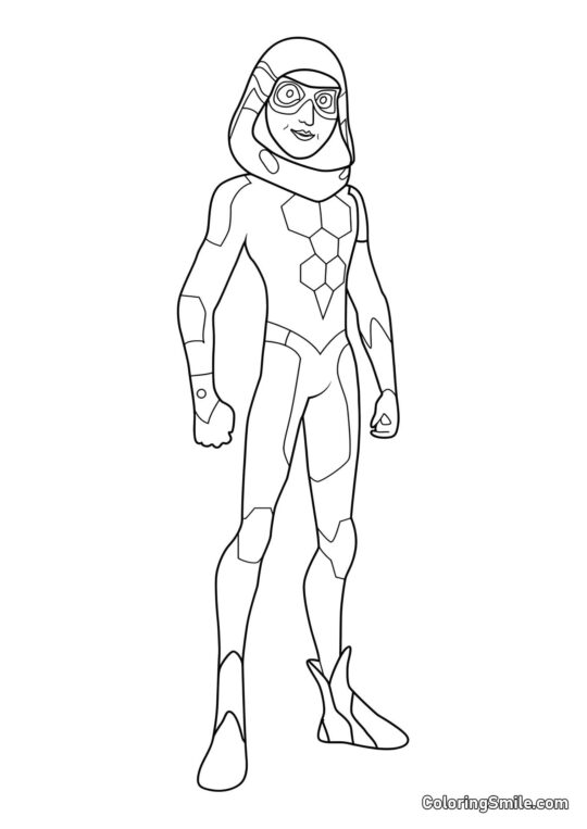 Nino jako Carapace Nino jako Carapace - Kolorowanka