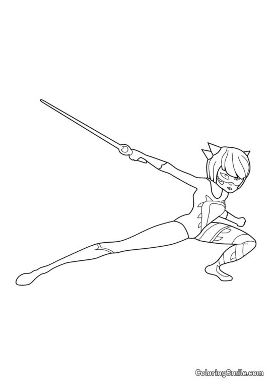 Kagami jako Ryuko Kagami jako Ryuko - Kolorowanka