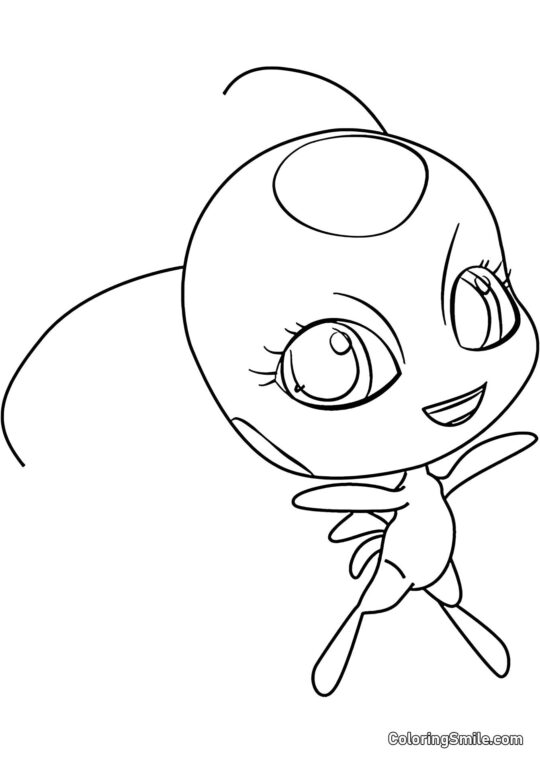 Kwami Biedronki Kwami Biedronki - Kolorowanka