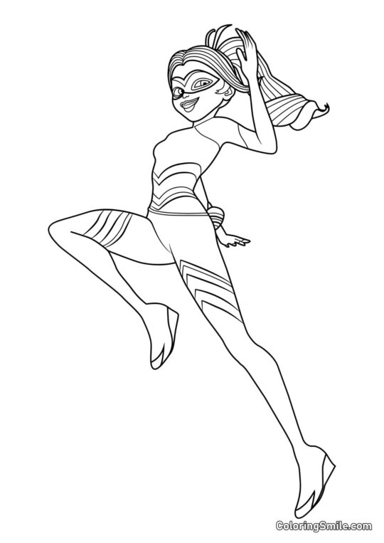 Królowa Pszczoła z Biedronki Królowa Pszczoła z Biedronki - Kolorowanka