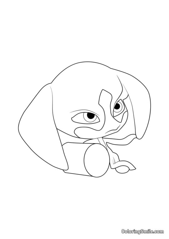 Barkk — Kwami adoracji Barkk — Kwami adoracji - Kolorowanka