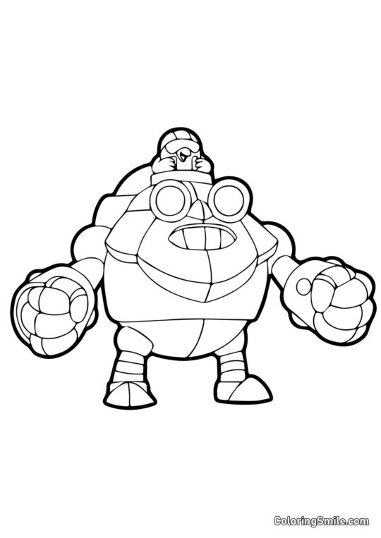 Dynamike Brawl Stars - Kolorowanka