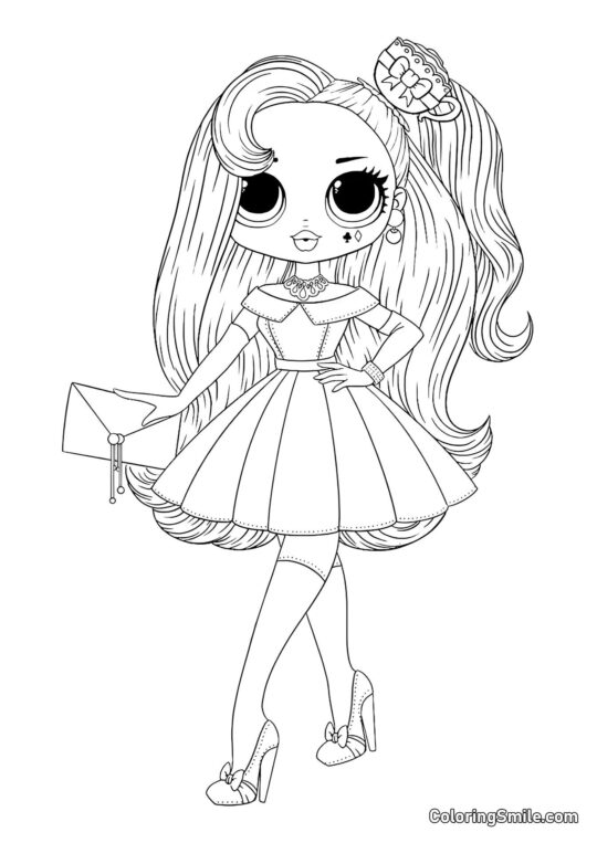 LOL OMG Herbata Partea - Kolorowanka