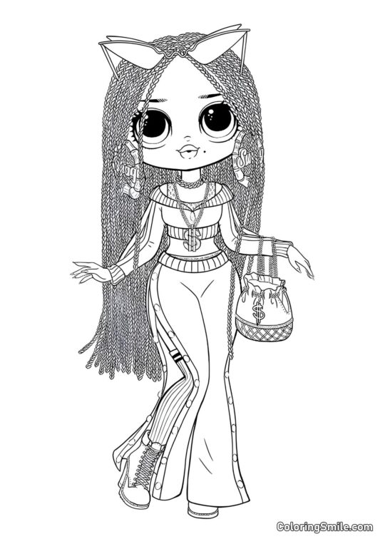 LOL OMG Swag - Kolorowanka