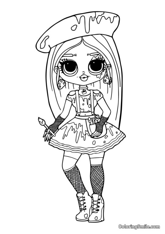 LOL OMG Splash - Kolorowanka