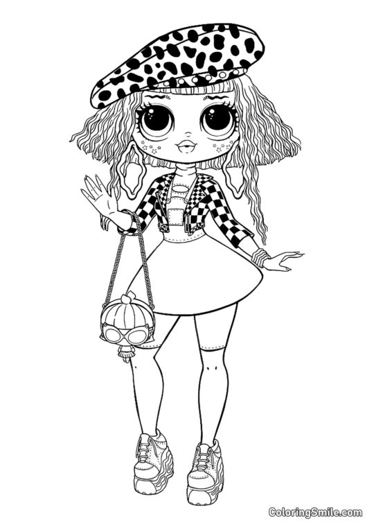 LOL OMG Neonlicious - Kolorowanka