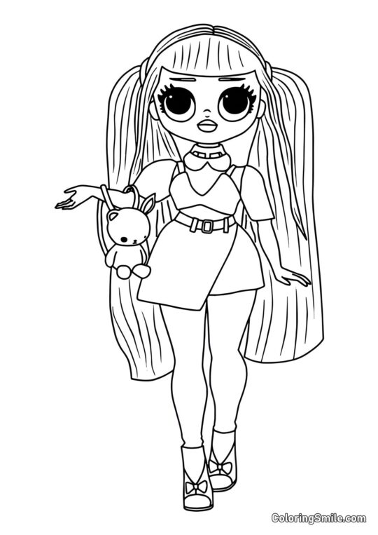 LOL OMG Słodki Karmel - Kolorowanka