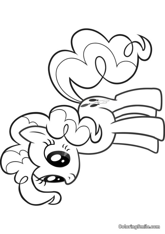 Pinkie Pie - Kolorowanka