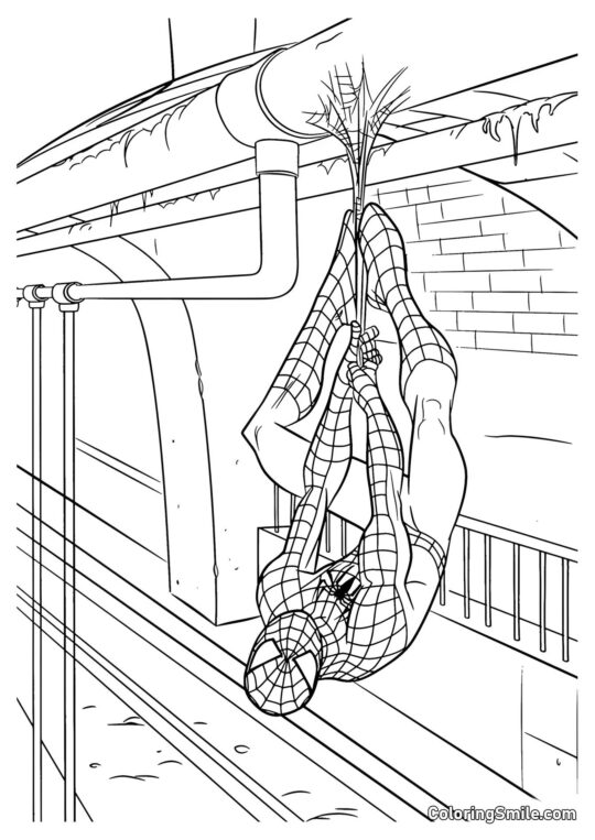 Nowy Spider-Man - Kolorowanka