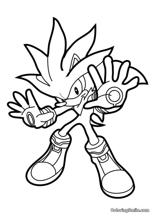 Srebrny Srebrny - Kolorowanka