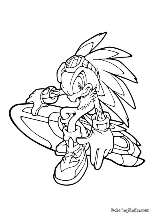 Jastrząb Jet Jastrząb Jet - Kolorowanka