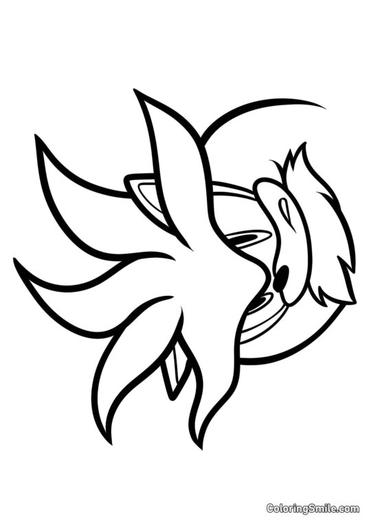 Jeż Srebrny Jeż Srebrny - Kolorowanka