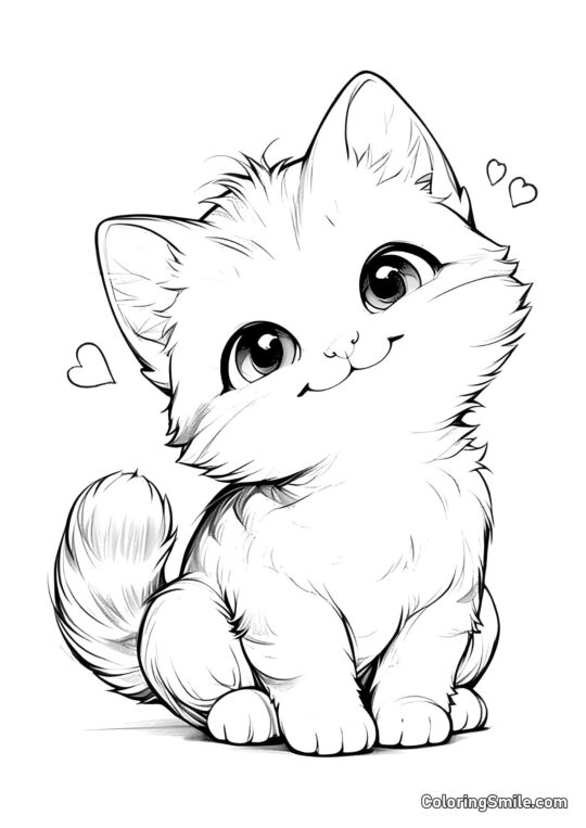 Najładniejszy Kot - Kolorowanka