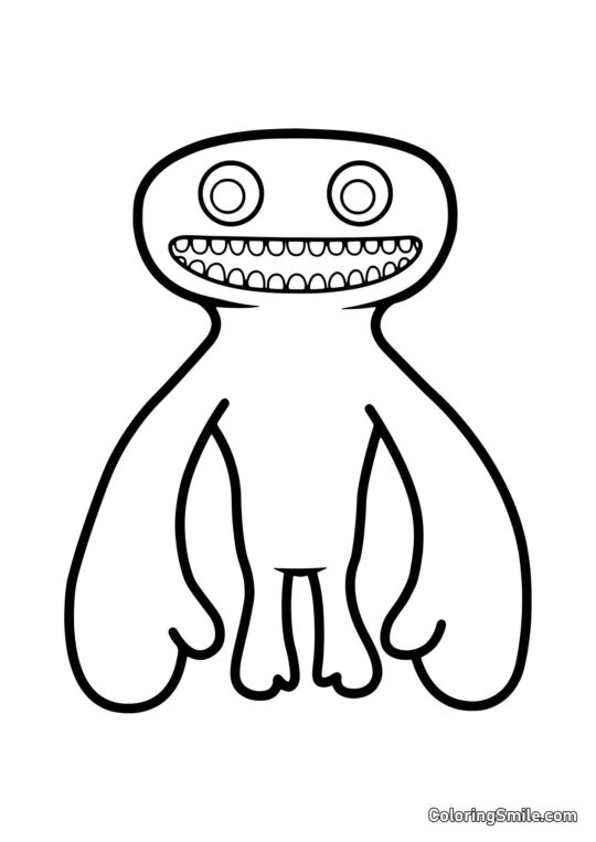 Jumbo Josh w pełnej wysokości - Kolorowanka