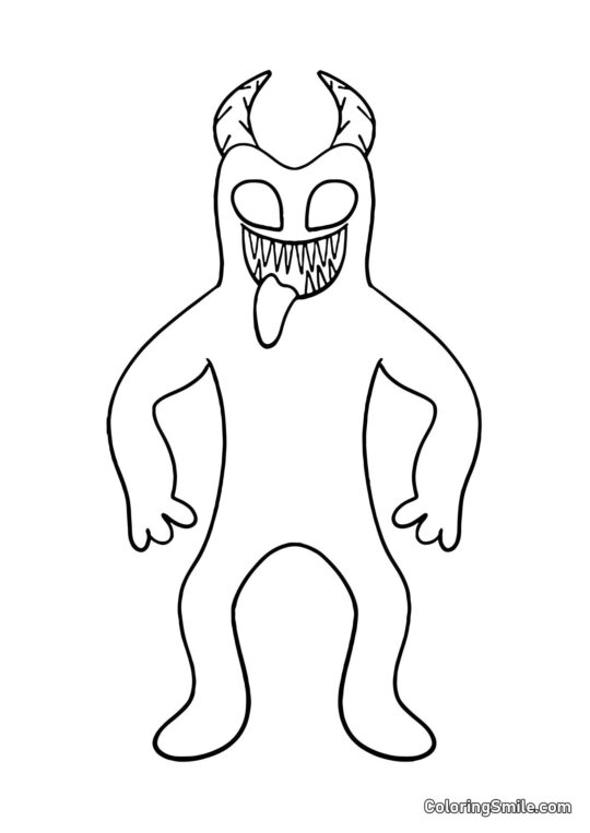 Zły Banban - Kolorowanka