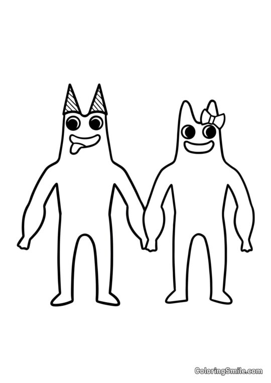 Banban i Banbalina - Kolorowanka