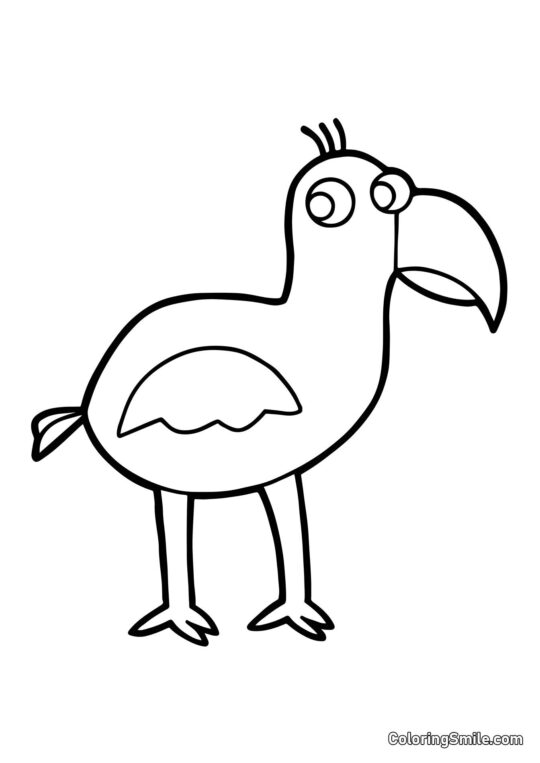 Opila z przedszkola Banban - Kolorowanka