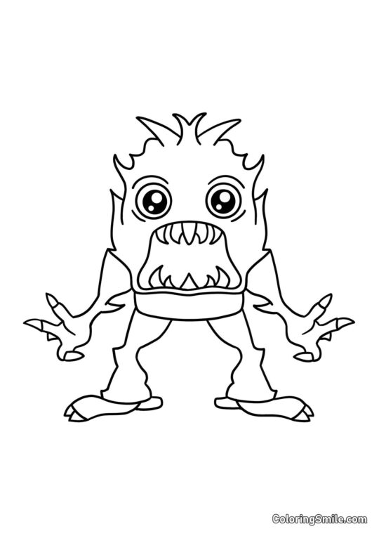 Łowca Tim z przedszkola Banban - Kolorowanka