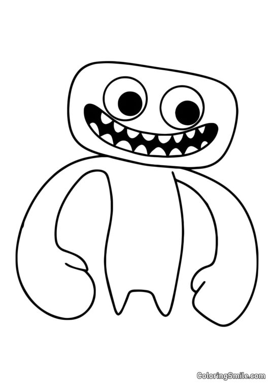 Uśmiechnięty Jumbo Josh - Kolorowanka