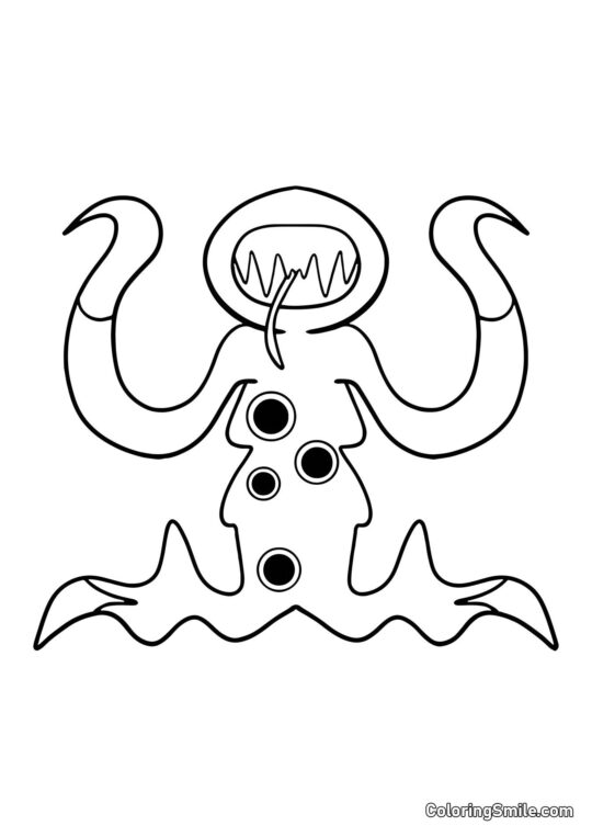 Głodna Tammy z przedszkola Banban 4 - Kolorowanka