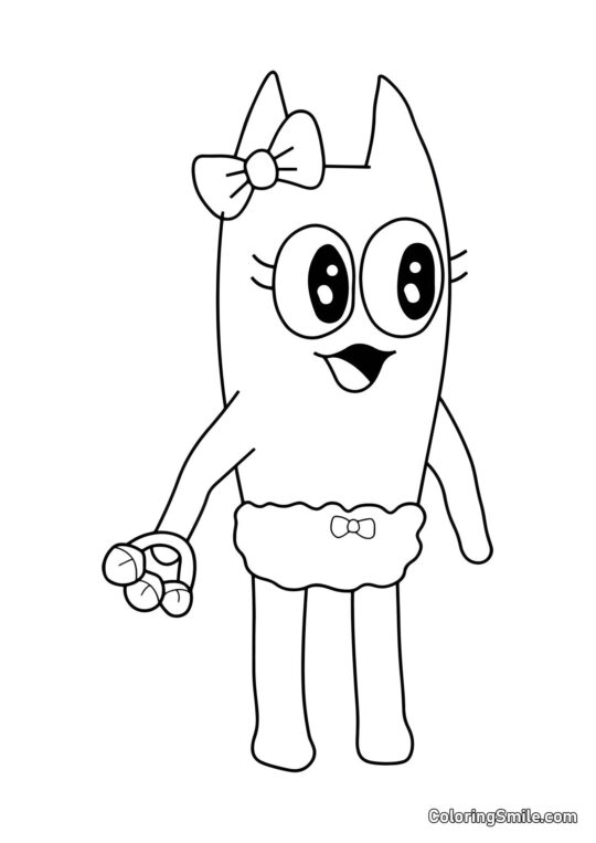 Mała Banbalina - Kolorowanka