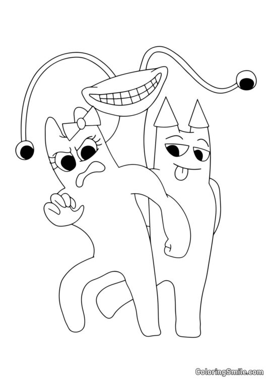 Banban, Banbalina i ślimak Selene - Kolorowanka