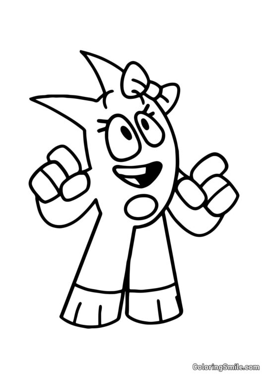 Anime Banbalina - Kolorowanka