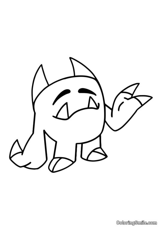 Uroczy Kapitan Fiddles - Kolorowanka