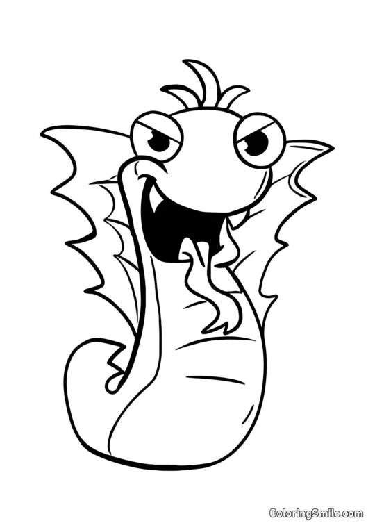 Cichy Steve z przedszkola Banban - Kolorowanka