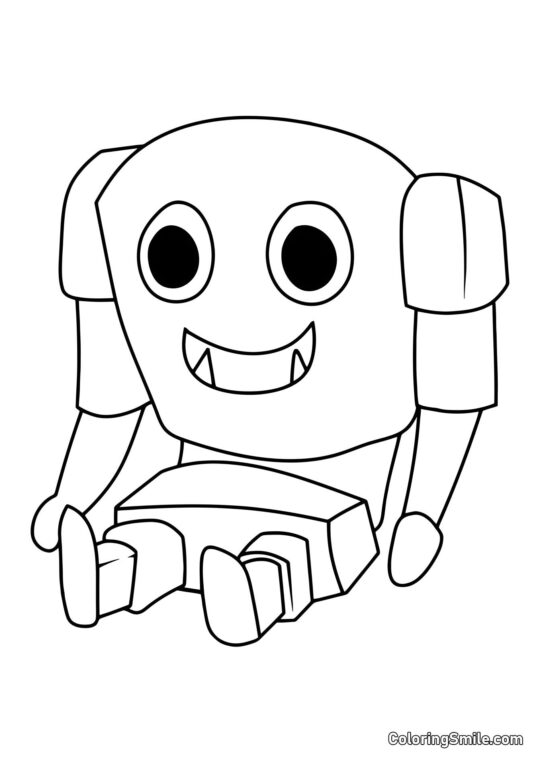 Zabawka Kapitan Fiddles - Kolorowanka