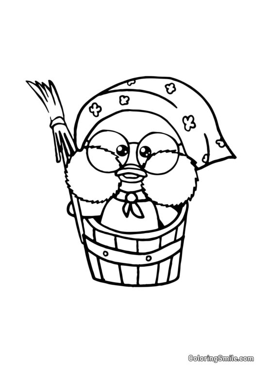 Lalafanfan Baba Jaga - Kolorowanka