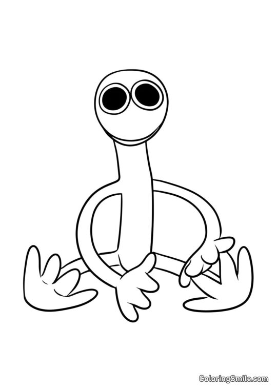 Słodki Fioletowy Słodki Fioletowy - Kolorowanka